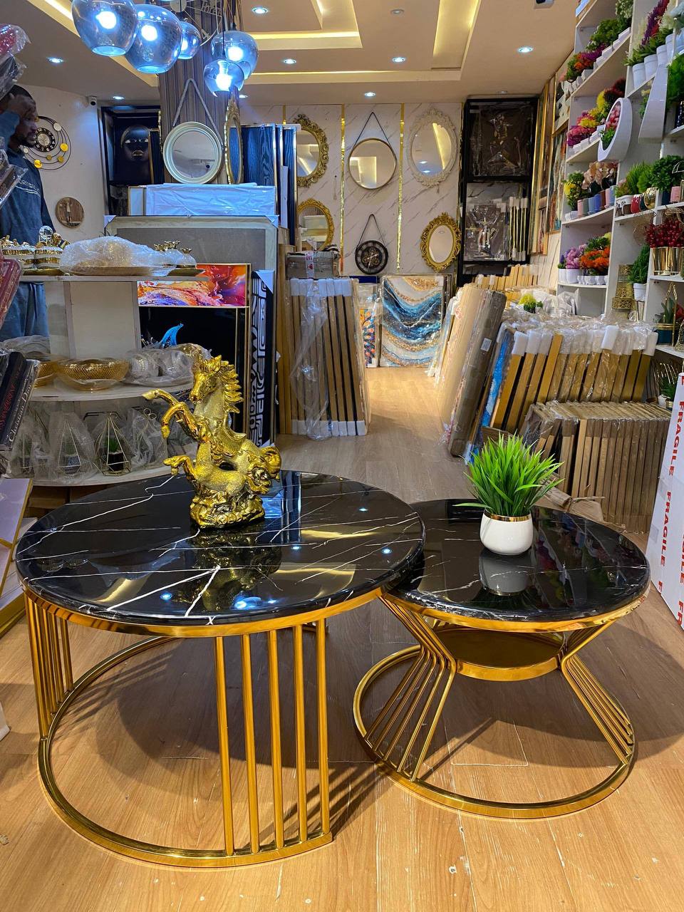 Real Marble Center Table